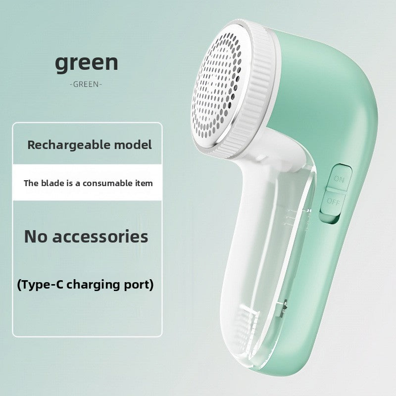 Rechargeable Electric Lint Remover Three-Blade Fabric Shaver