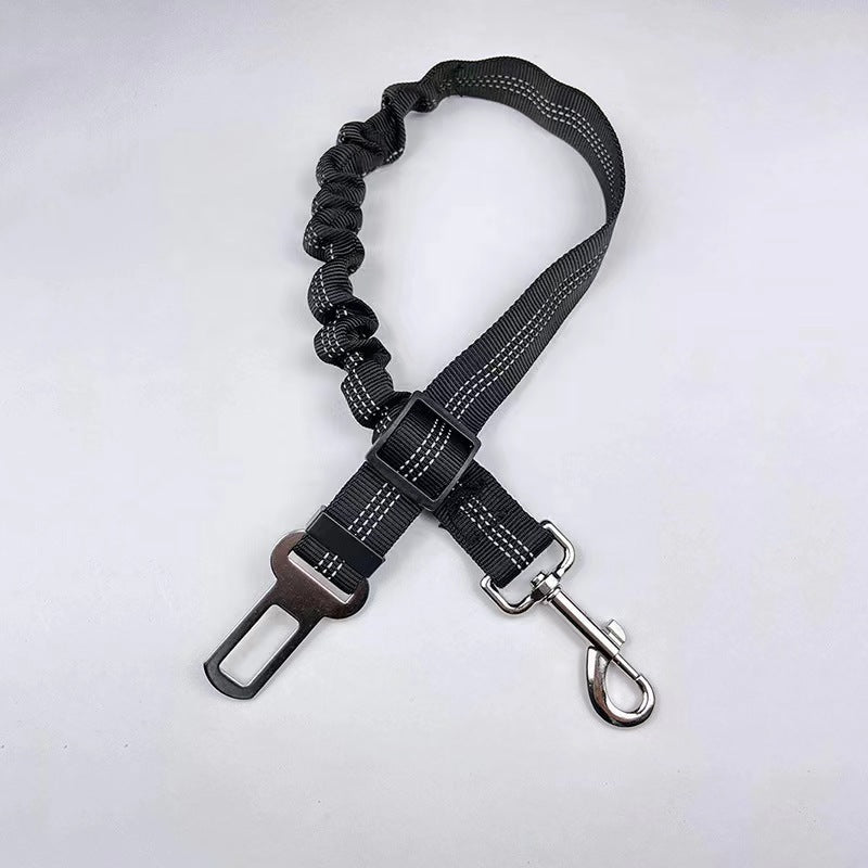 Adjustable Reflective Dog Car Seat Belt Leash