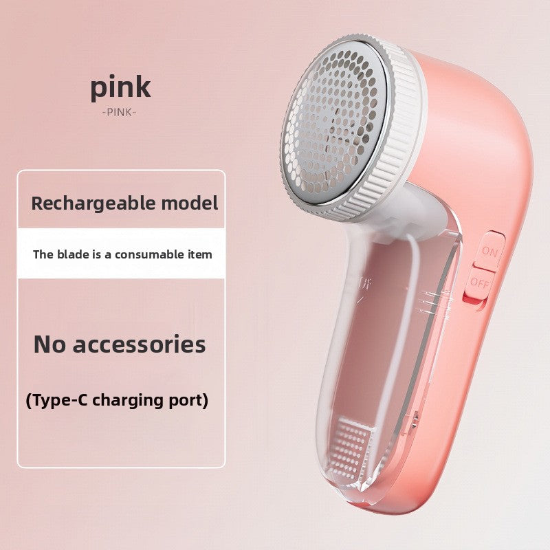 Rechargeable Electric Lint Remover Three-Blade Fabric Shaver