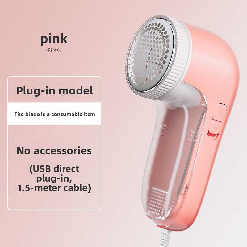 Rechargeable Electric Lint Remover Three-Blade Fabric Shaver