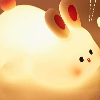Rabbit-shaped night light