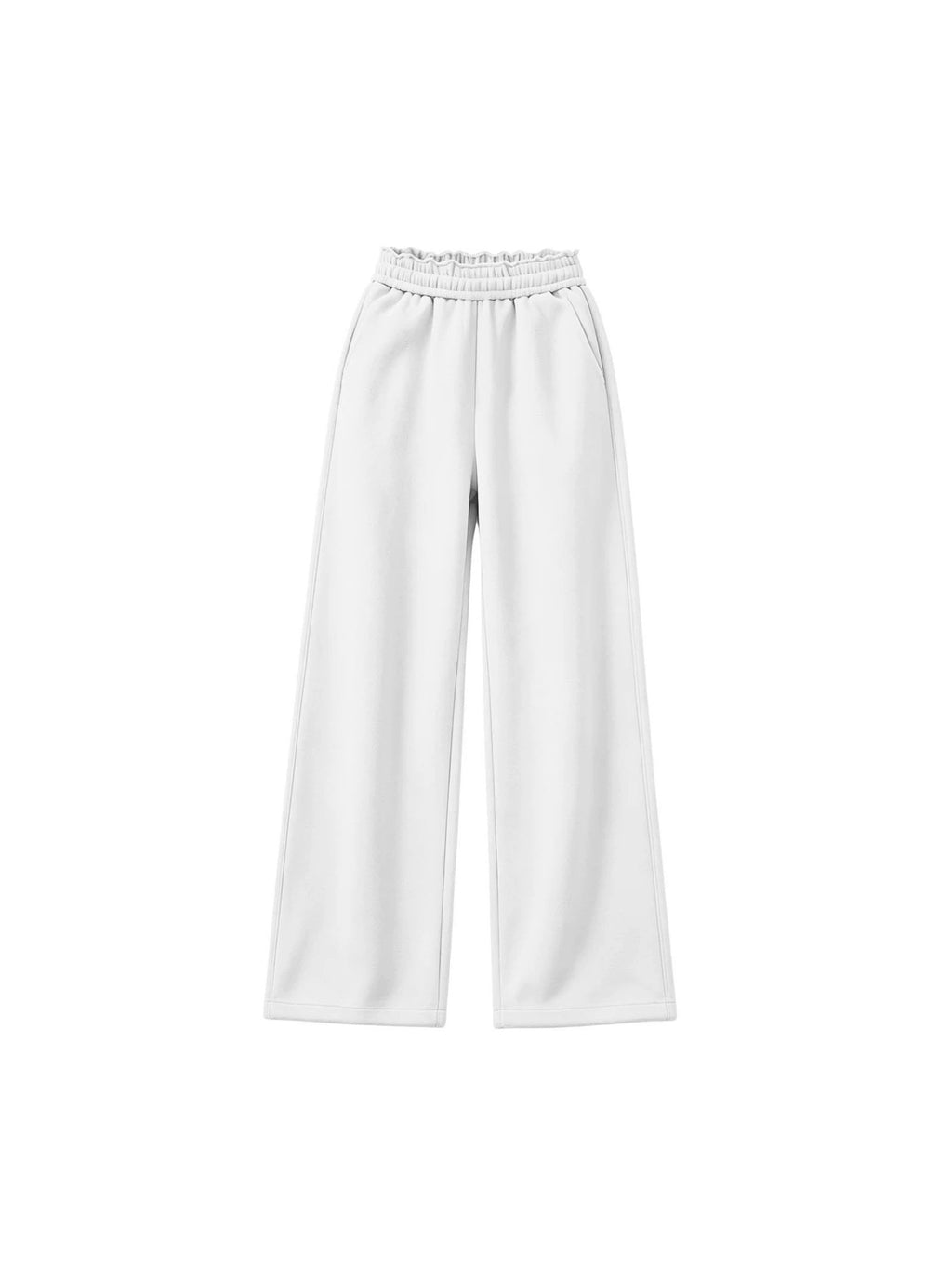 Kids Fleece Wide Leg Pants