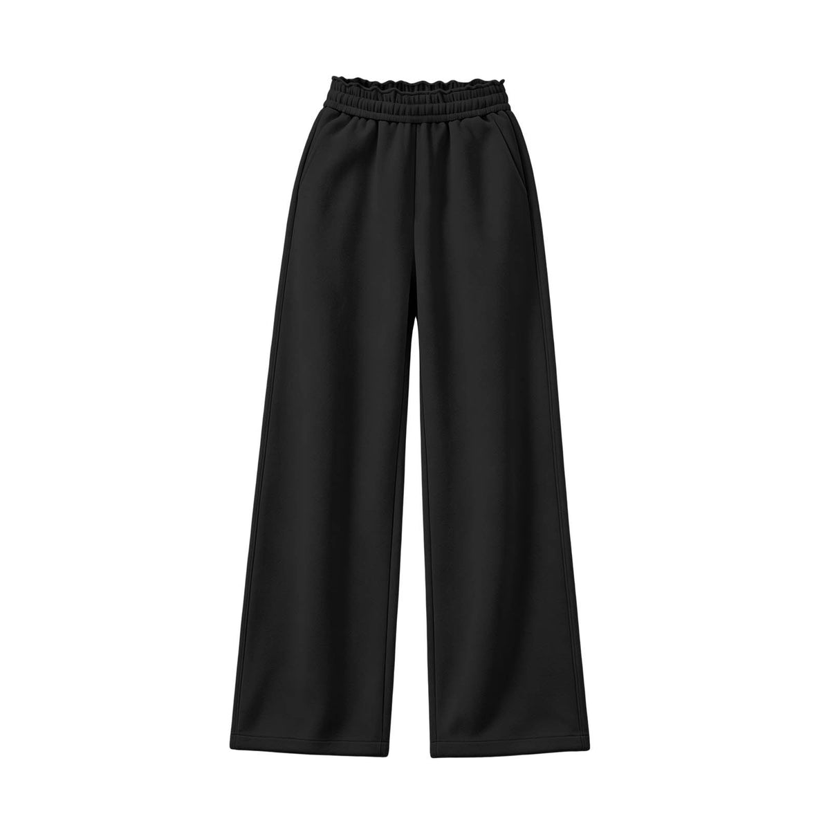 Kids Fleece Wide Leg Pants