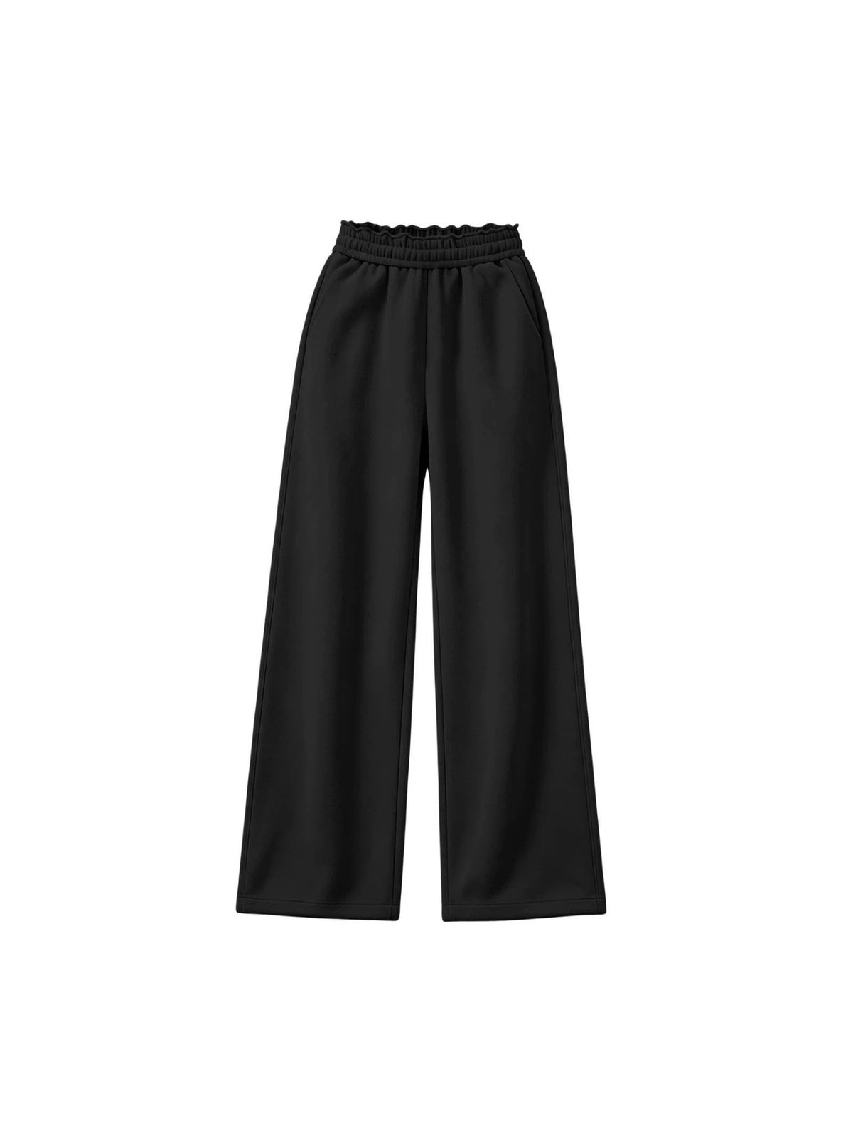 Kids Fleece Wide Leg Pants