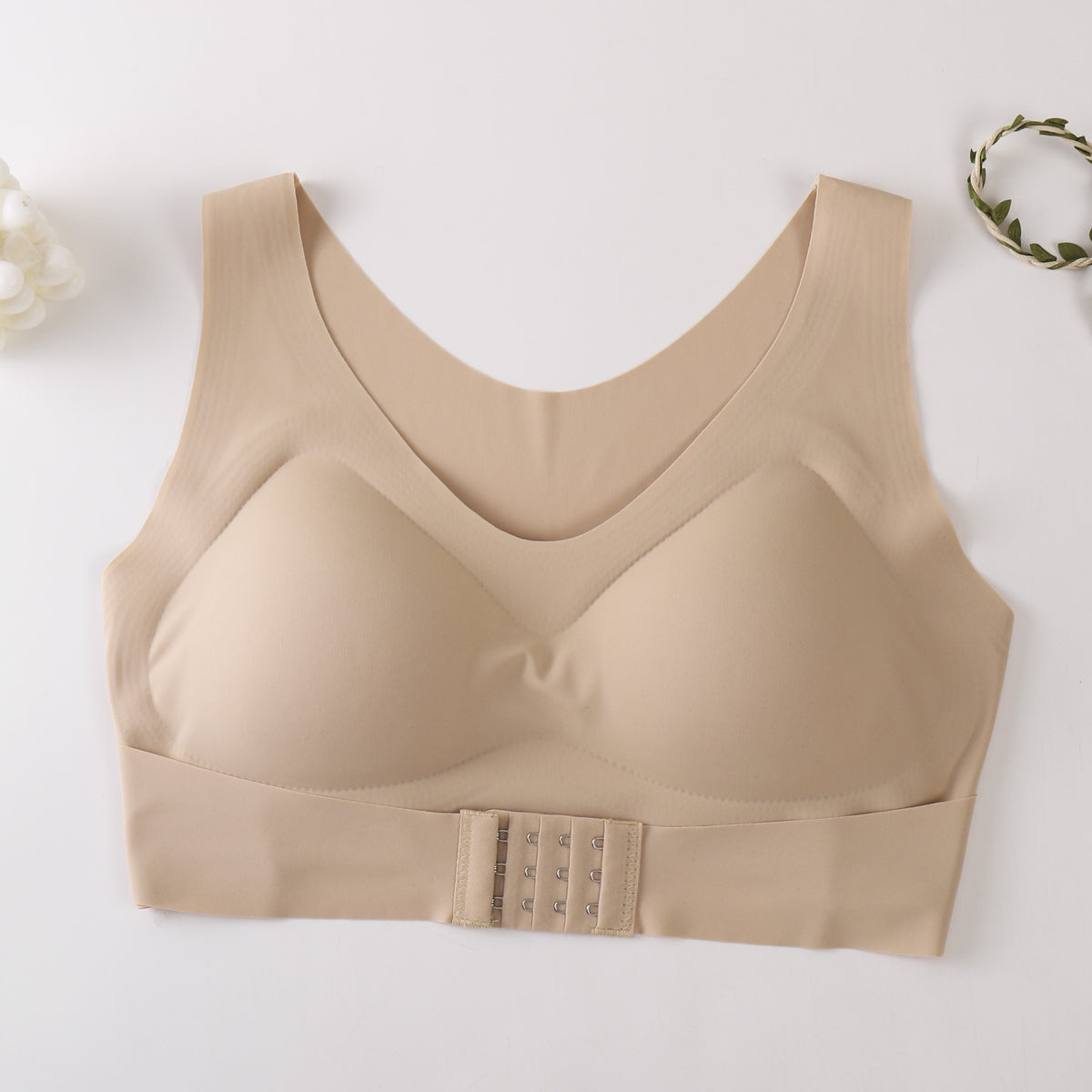 Women's Lightweight Nylon Sports Bra for Yoga & Everyday Wear