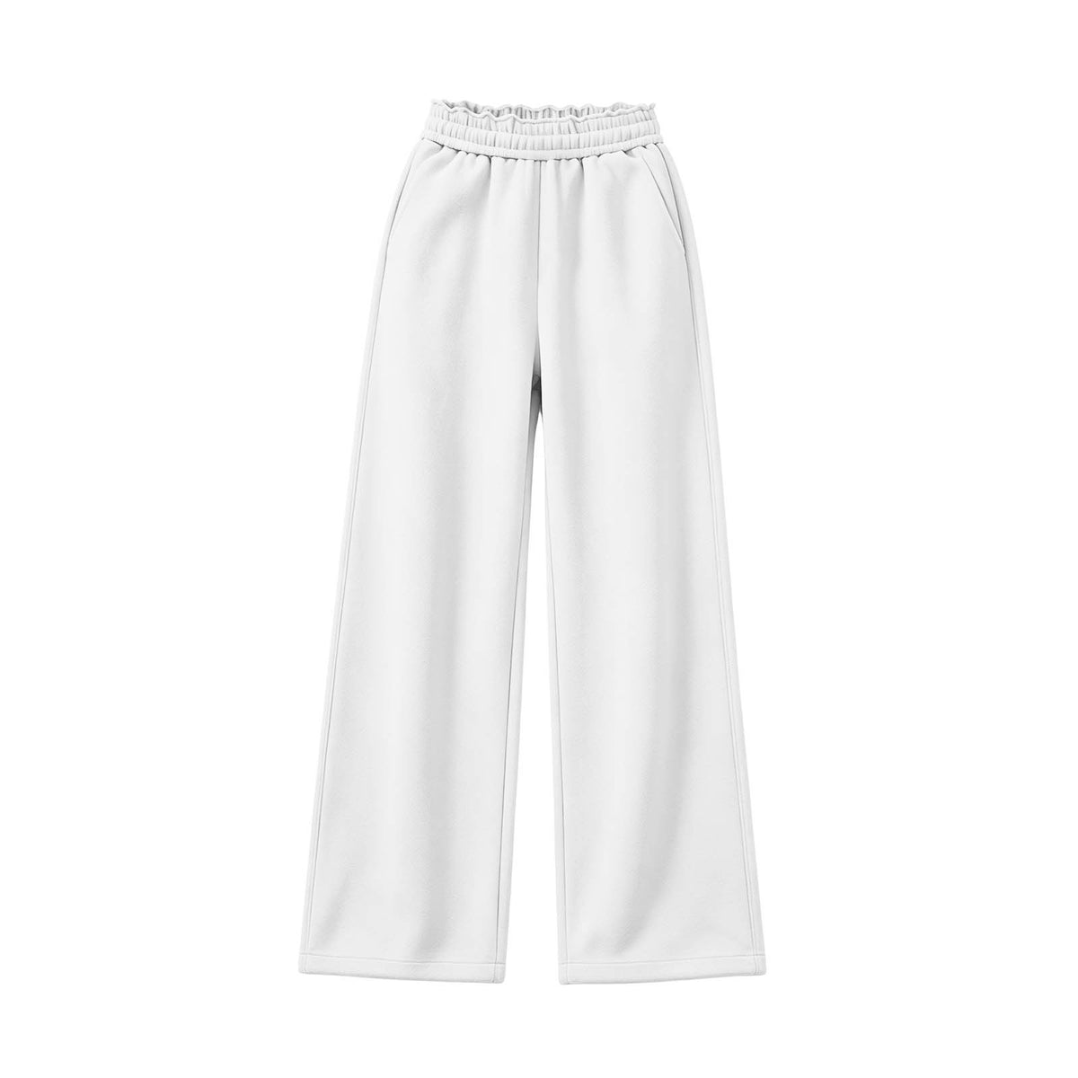 Kids Fleece Wide Leg Pants