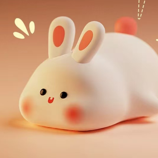 Rabbit-shaped night light