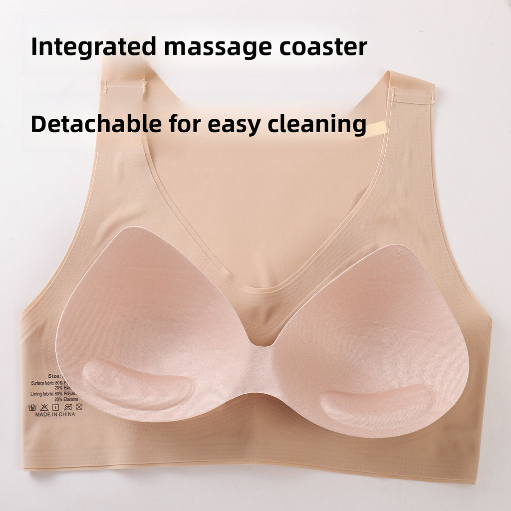 Women's Lightweight Nylon Sports Bra for Yoga & Everyday Wear