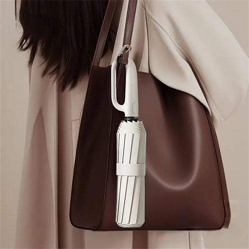 Automatic Folding Umbrella with UV-Blocking Canopy