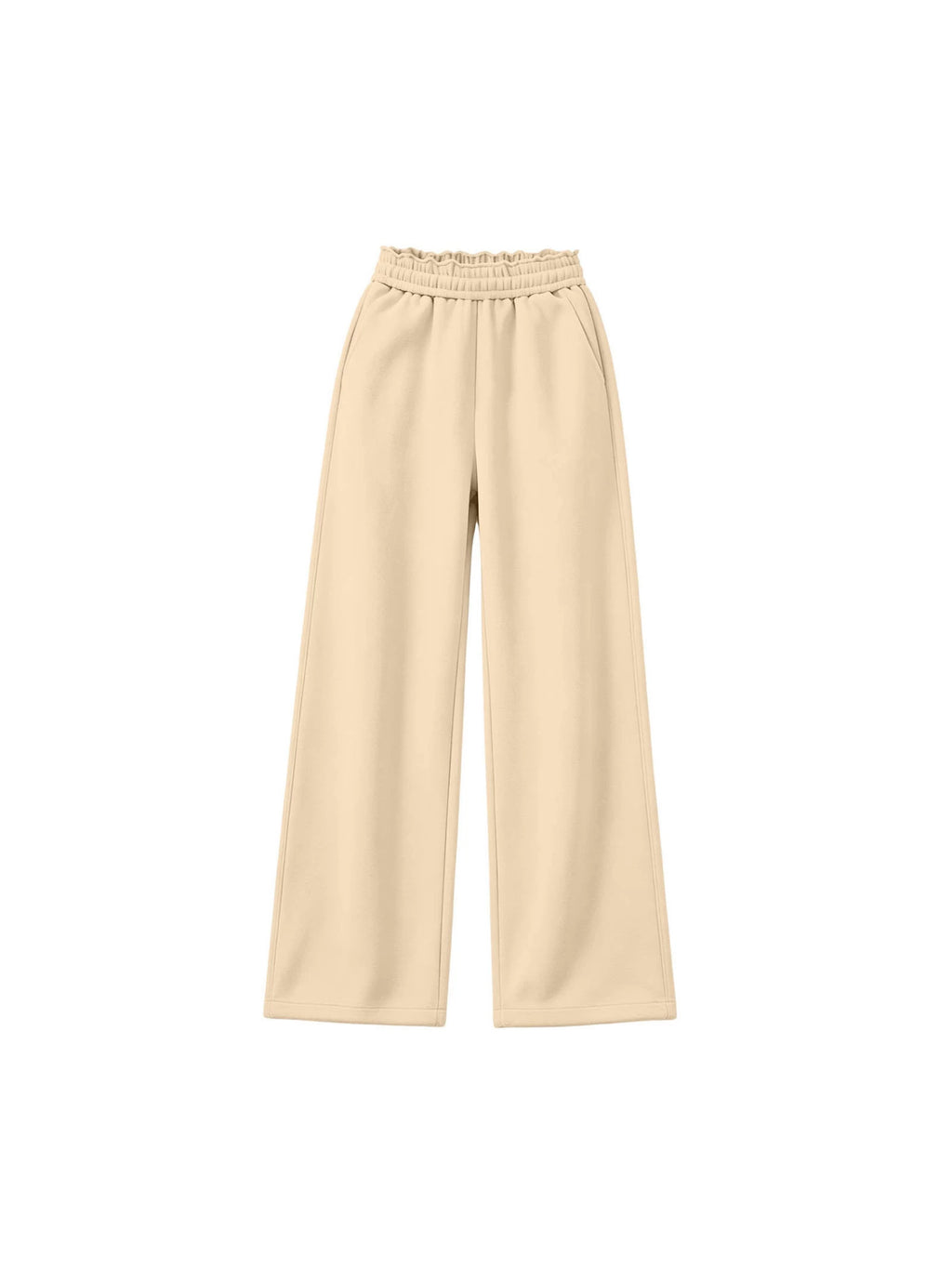 Kids Fleece Wide Leg Pants