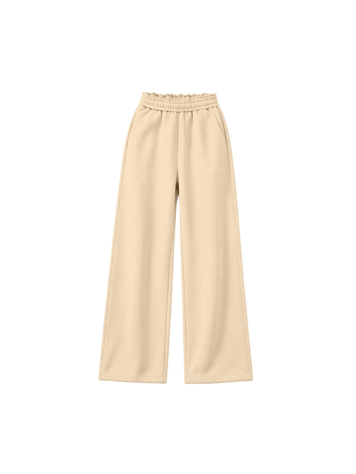 Kids Fleece Wide Leg Pants