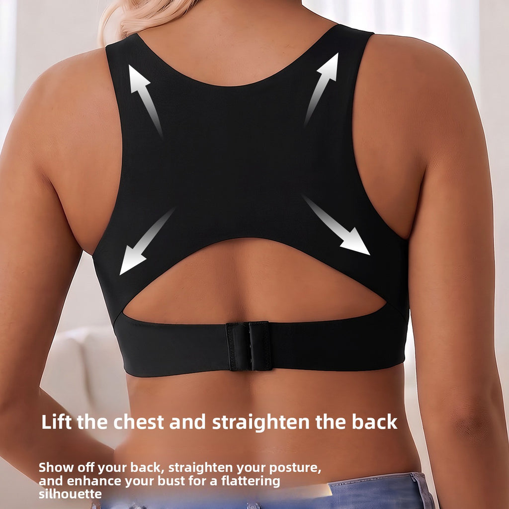 Women's Lightweight Nylon Sports Bra for Yoga & Everyday Wear