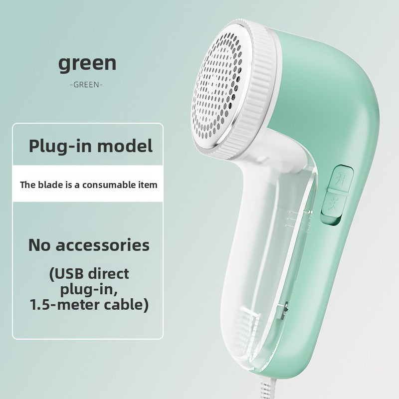 Rechargeable Electric Lint Remover Three-Blade Fabric Shaver